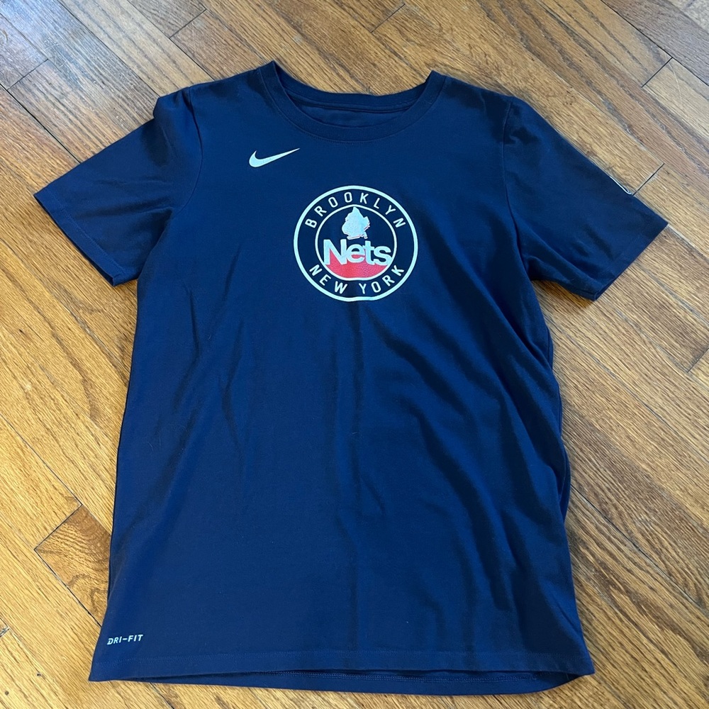 Like New Worn Once Brooklyn New York Nets Shirt Youth Large 14/16